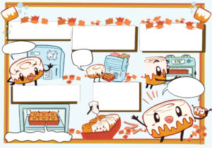 bagel miler cinnamon rolls sheet 1