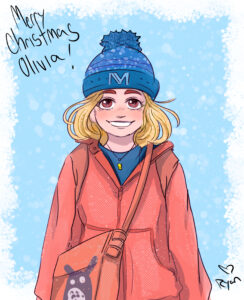 olivias christmas card
