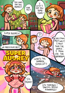 super audrey comic page 1 final